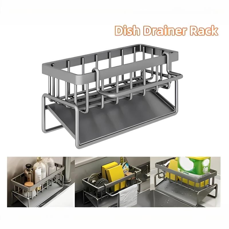 Tech Accessories Organizer - Suporte para Esponjas com Porta-Toalhas, Organizador