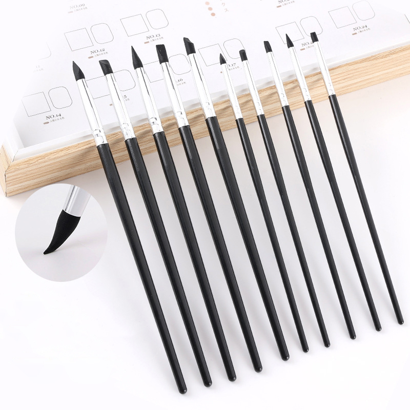 Nail Tech Accessories - 5 Peças de Canetas de Silicone
