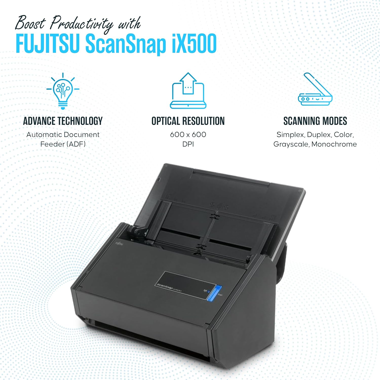 Document Scanner Portable - Scanner de Fotos e Documentos YINZAM