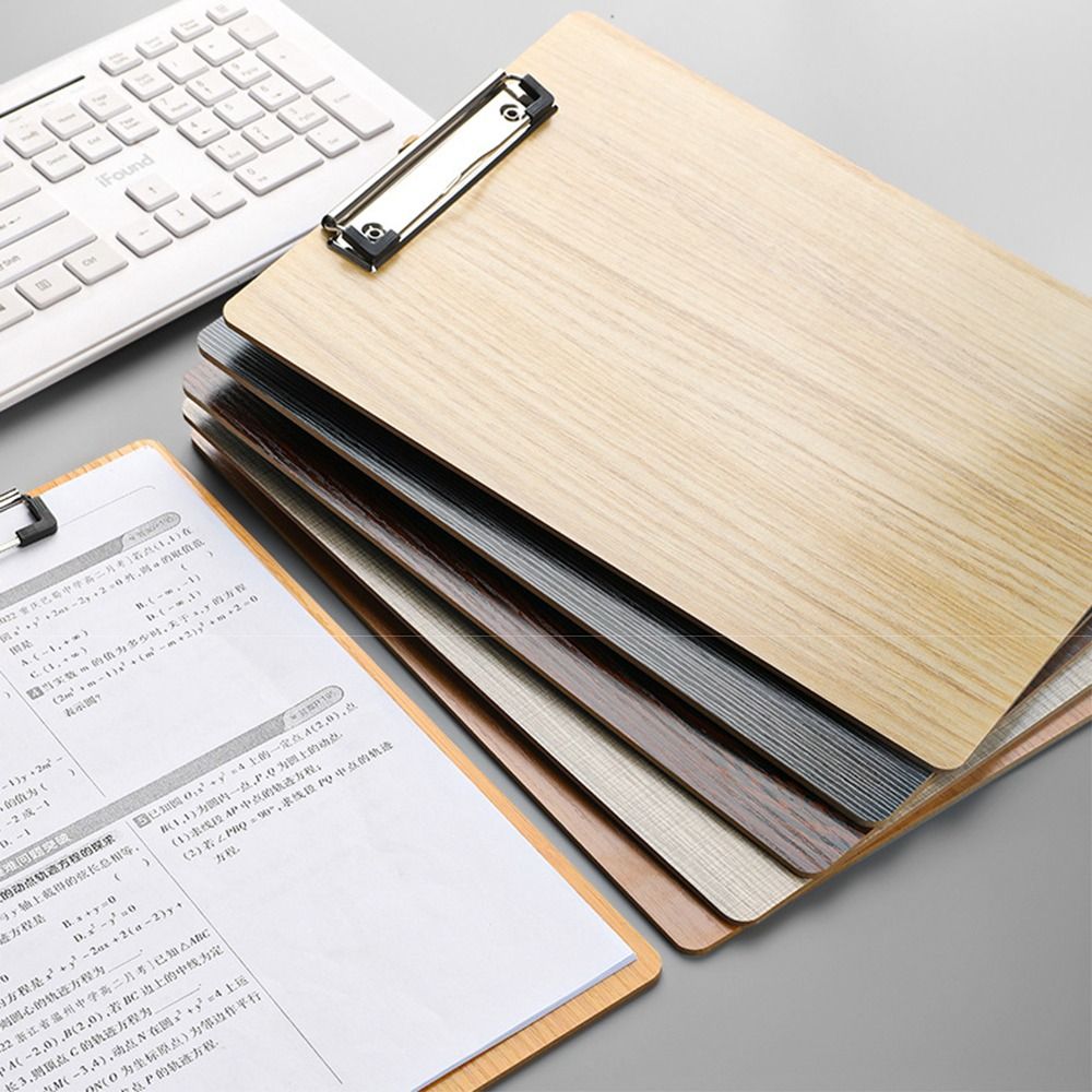 Document Scanner Portable - Prancheta Portátil de Madeira A4 para