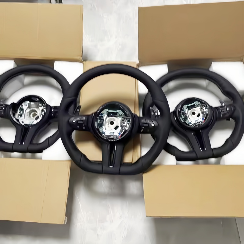 Tech Car Accessories - Volante de couro para BMW F10