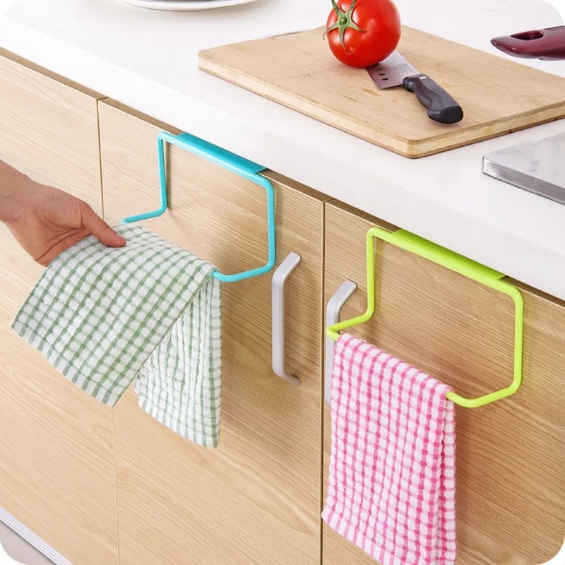 Tech Accessories Organizer - 1pc plástico pendurado titular toalheiro multifuncional