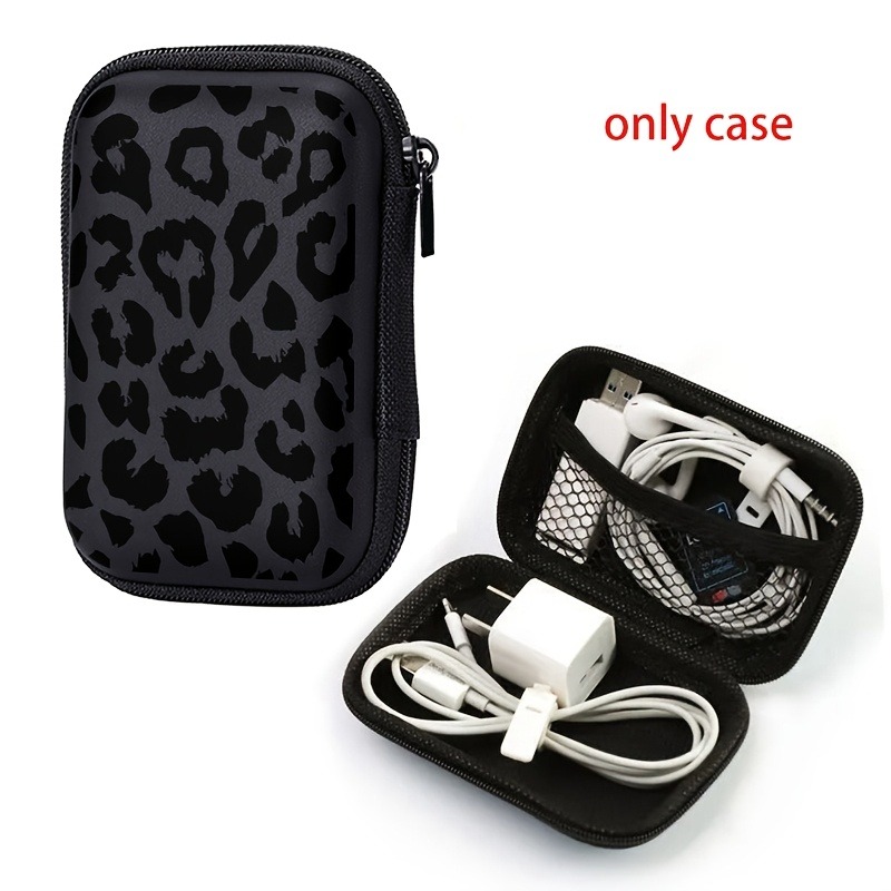 Tech Accessories Kit - Bolsa de armazenamento com estampa de