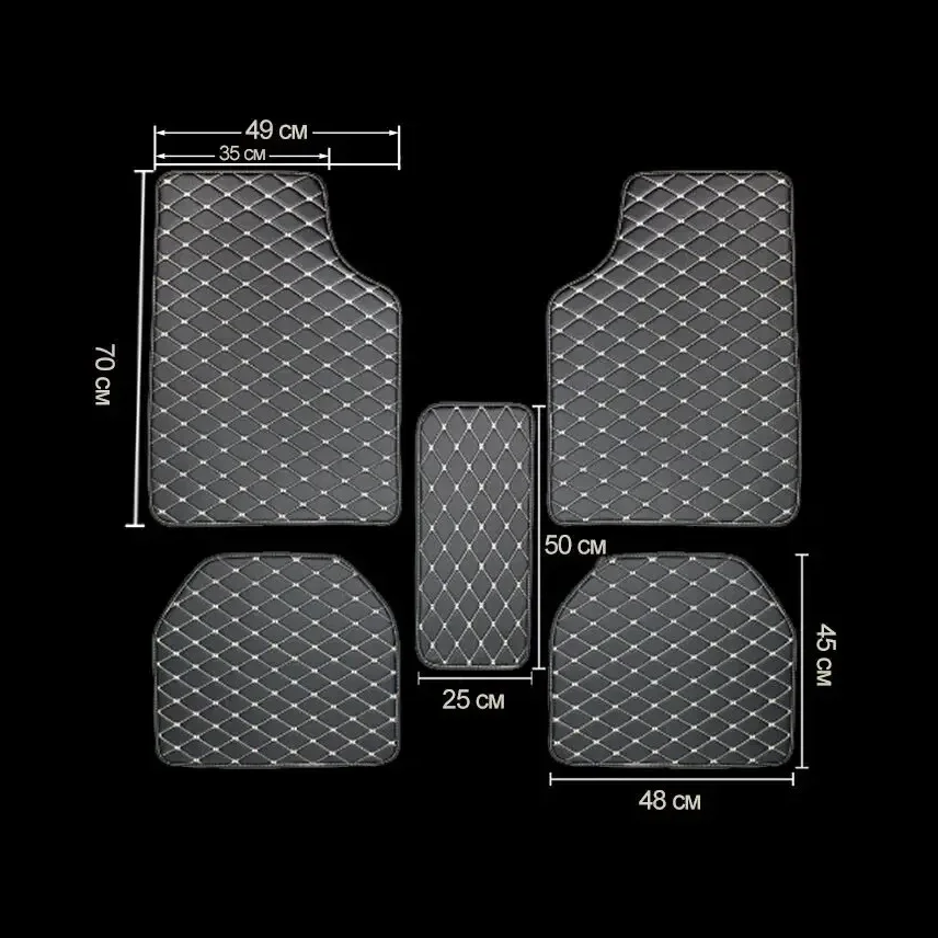 Tapetes de carro 5 peças couro - Tech Car Accessories avaliação e preço
