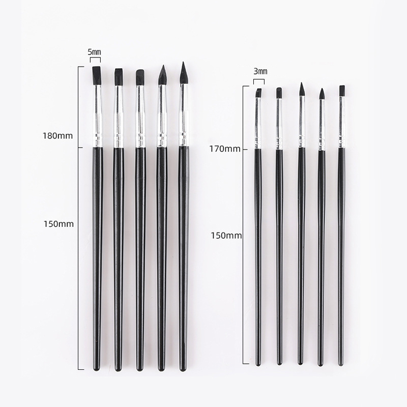 5 Peças de Canetas de Silicone - Nail Tech Accessories avaliação e preço