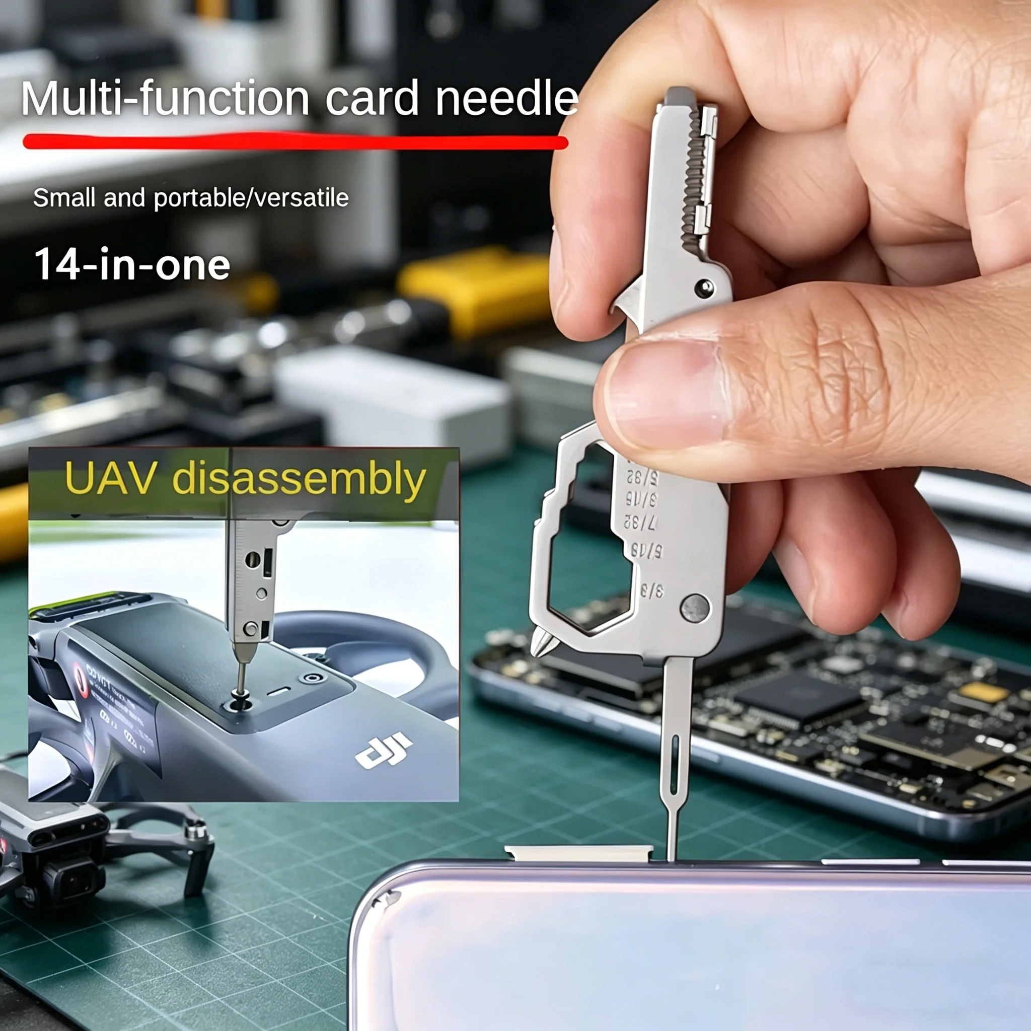Chaveiro Multifuncional EDC -  - Tech Accessories Kit avaliação e preço