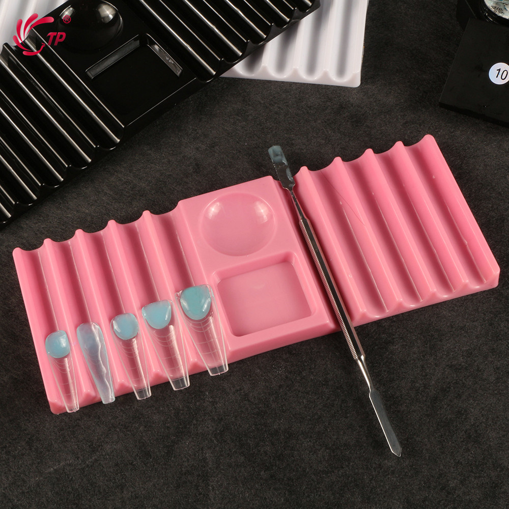 Suporte Duplo de Plástico TP p - Nail Tech Accessories avaliação e preço