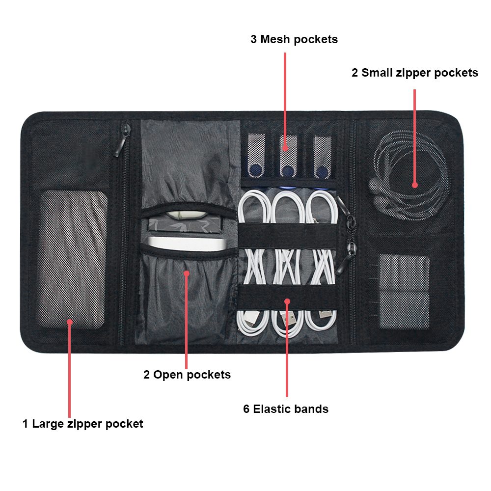 Bolsa Organizadora de Tecnolog - Tech Accessories Organizer avaliação e preço
