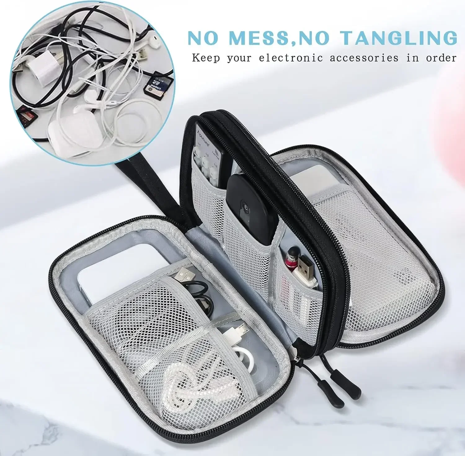 Bolsa de Viagem para Cabos, Es - Tech Accessories Organizer avaliação e preço