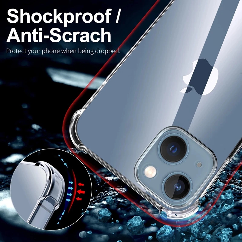 Capa de telefone transparente  - Tech Accessories Iphone avaliação e preço