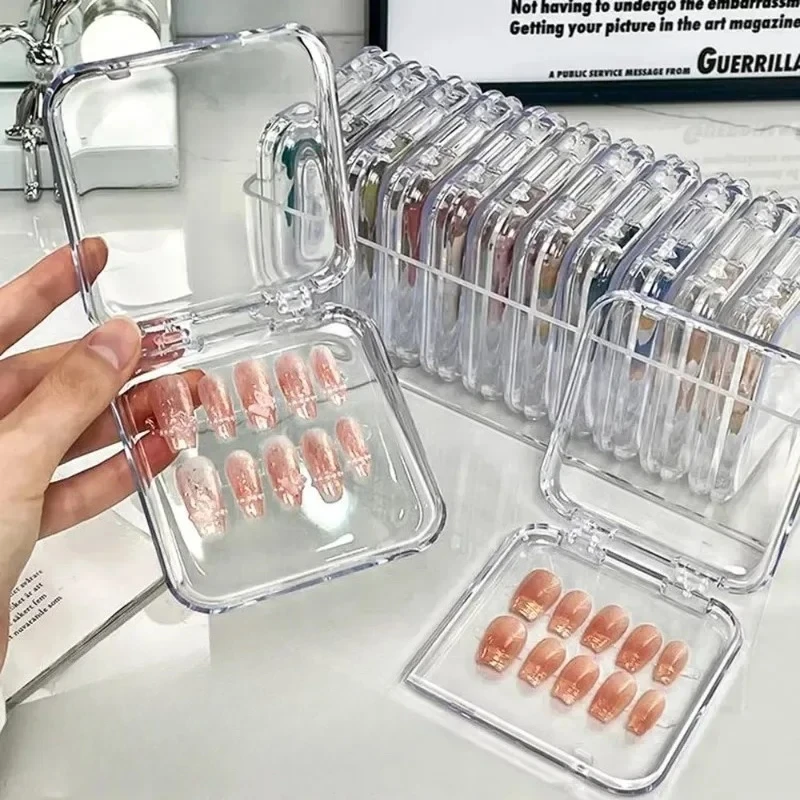10 caixas acrílicas de armazen - Nail Tech Accessories avaliação e preço