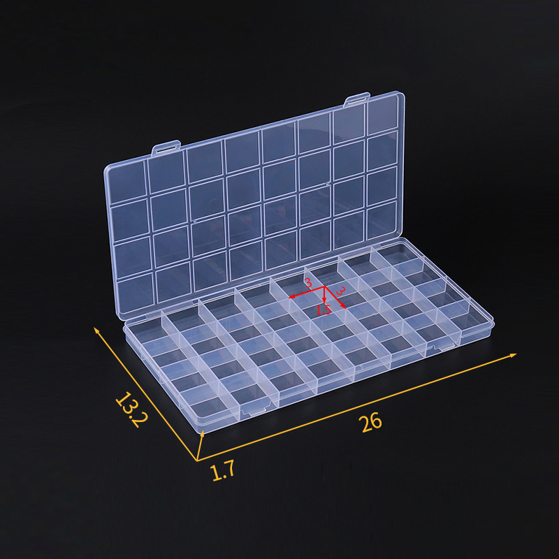 Transparente Rectangle Nail Ar - Nail Tech Accessories avaliação e preço